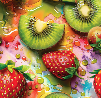 FRUIT MIX wz.1- Upholstery velour