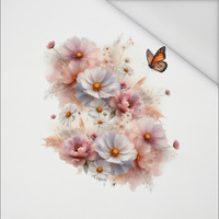 PASTEL BLOOM WZ. 3 - panel (60cm x 50cm) Waterproof woven fabric