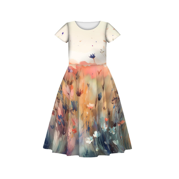 KINDER KLEID "MIA" - MAGIC MEADOW wz. 3 - Nähset (110/116)