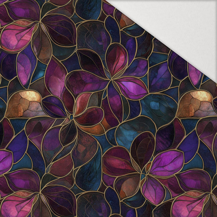 STAINED GLASS WZ. 25 - Hydrofobowa dzianina drapana 