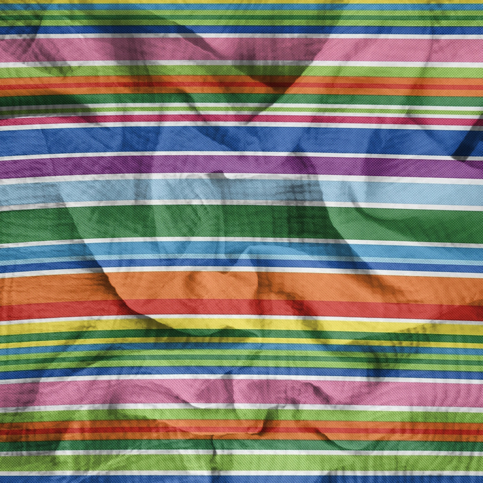RETRO GEOMETRIC WZ. 8 - Cotton muslin