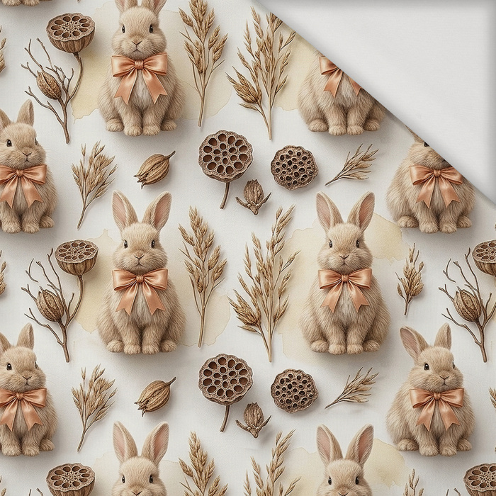 Boho Bunny - Jersey wiskozowy