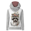 UNISEX HYDROFOBNÍ MIKINA UNISEX - BABY RACCOON - Sada šití