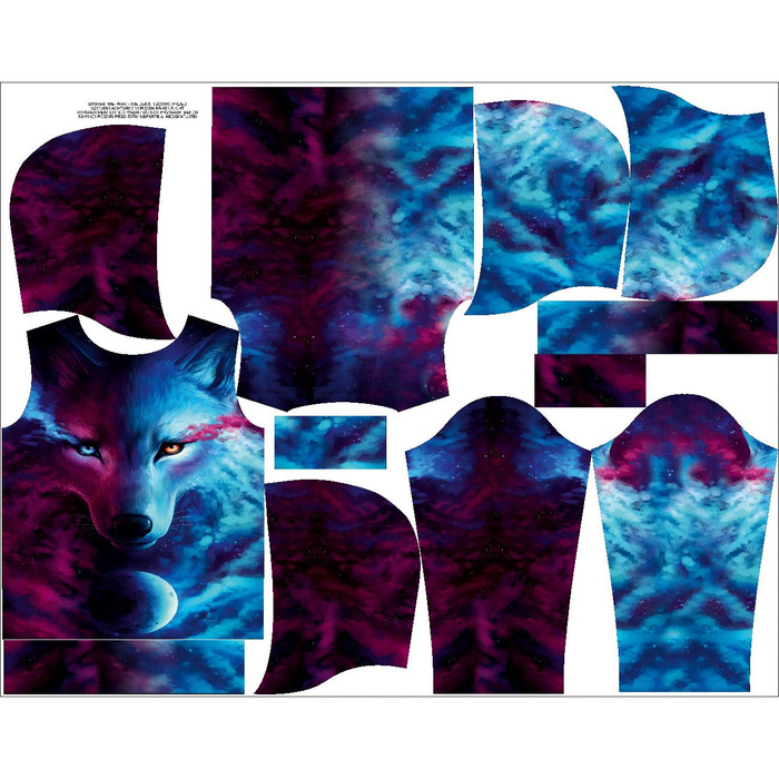 KINDER HOODIE (ALEX) - DARK ENERGY - Nähset