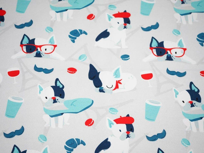 J ADORE PARIS / aqua - Jersey wiskozowy WE210