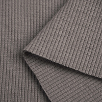 Rib Jersey fabric Unicolour - ROCKY (D-44)