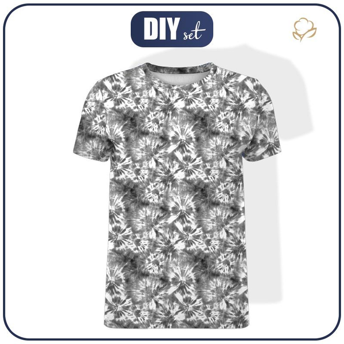 HERREN T-SHIRT - BATIK Ms. 1 / grau - Single Jersey L