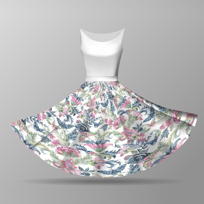 AMBATIK pat. 2 - big circle skirt panel