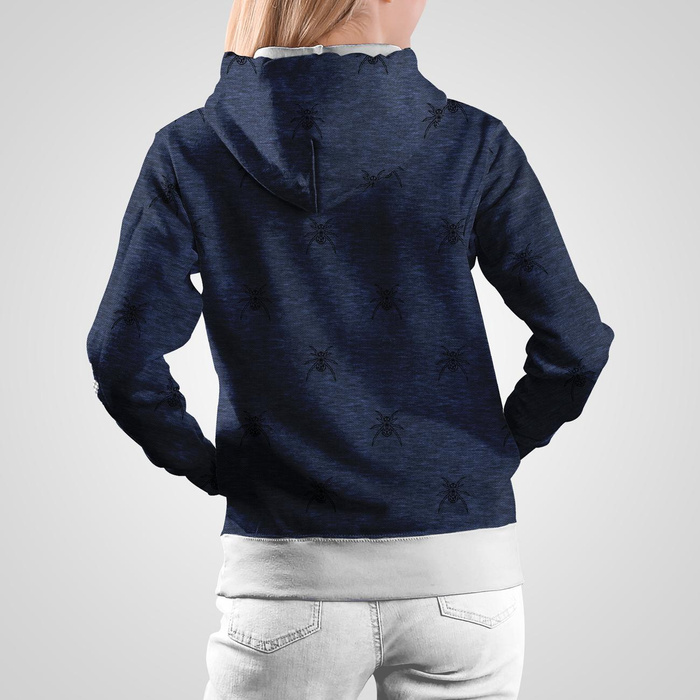 PAVOUK  / NOČNÍ VOLÁNÍ / jeans - tkanina wodoodporna