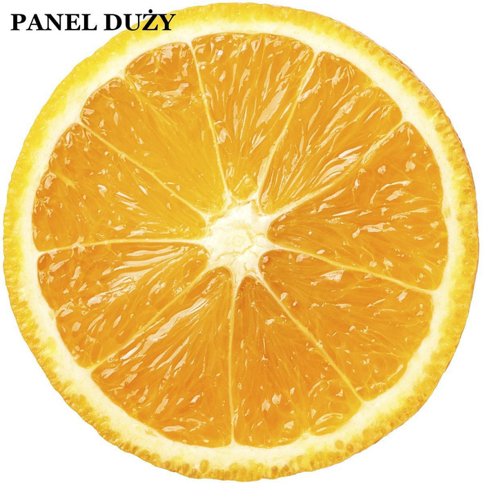 POMARAŃCZA - duży panel na spódnicę z koła