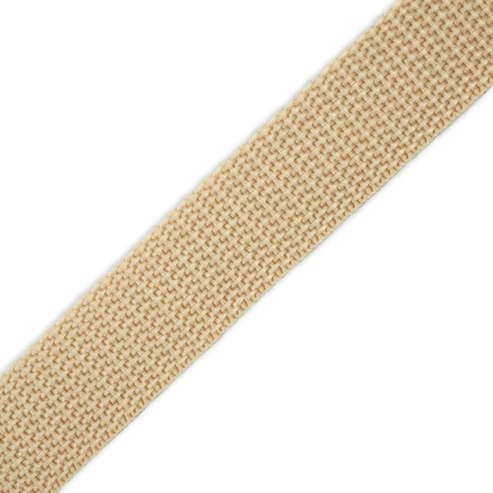 Webbing tape 20mm - beige