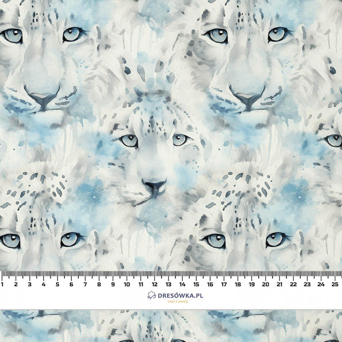 SNOW LEOPARD M. 2 - Viskose Jersey