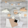 SET GIRLANDA - EULE + Papiermuster