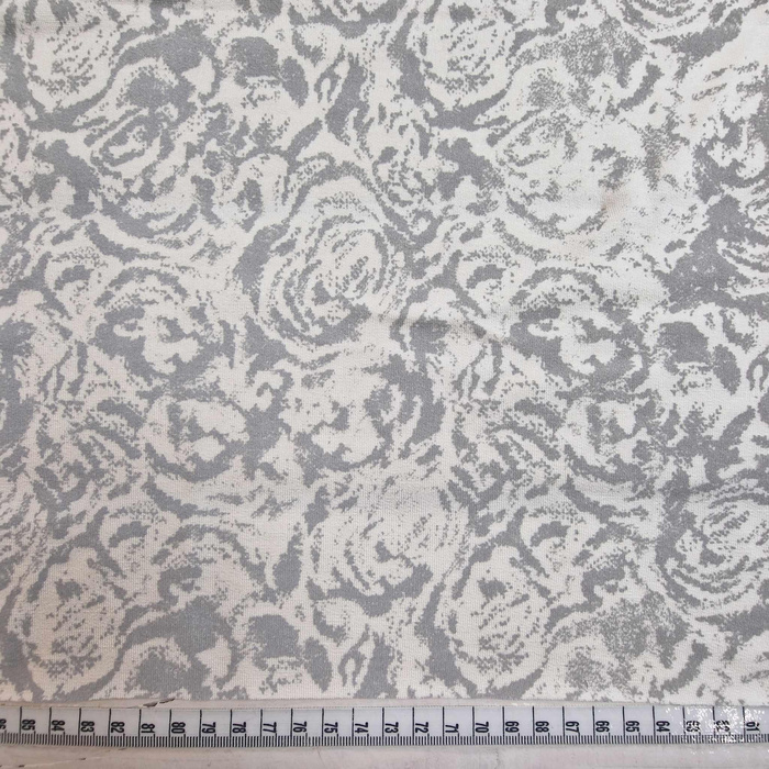 RÖSCHEN / GRAU - Viskose Strickware