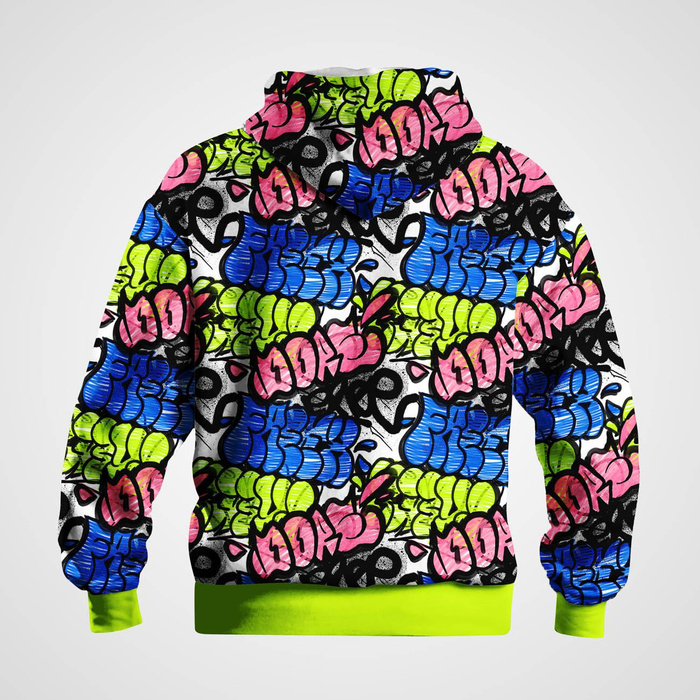 STREET ART pat. 2 - Viscose jersey