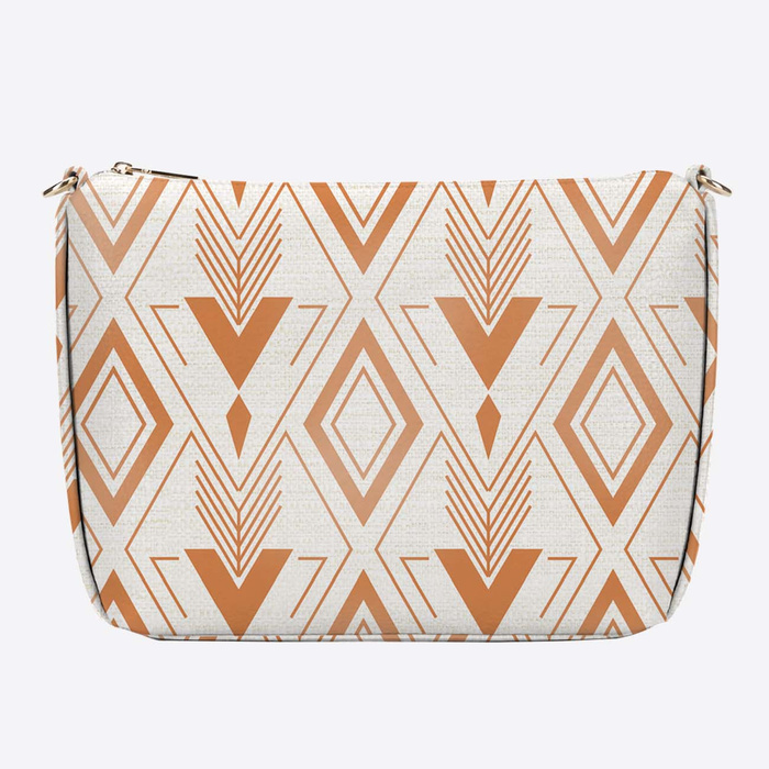 GEOMETRIC MINIMAL WZ. 2 - Cotton muslin