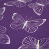 BUTTERFLIES / contour (PURPLE BUTTERFLIES) - Waterproof woven fabric