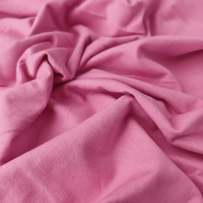 Single Jersey mit Elasthan 210g - LIGHT PINK