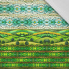 Stained Garden wz. 18 - panel (60cm x 50cm) Cotton woven fabric