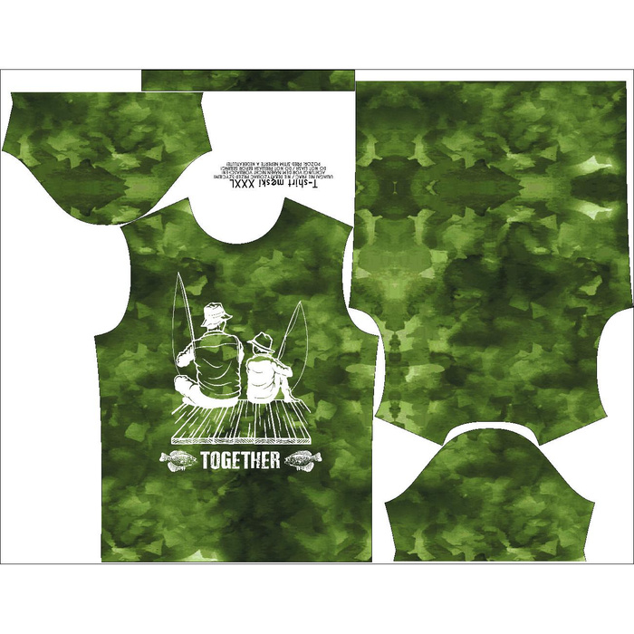 MEN’S T-SHIRT - TOGETHER - sewing set L