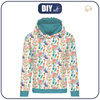 BLUZA DAMSKA (POLA) CLASSIC Z KAPTUREM - ŁĄKA WZ. 3 (NA ŁĄCE) - dzianina pętelkowa XXXL