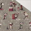 CHRISTMAS PETS WZ. 4 - Hydrophober angerauter Wintersweat