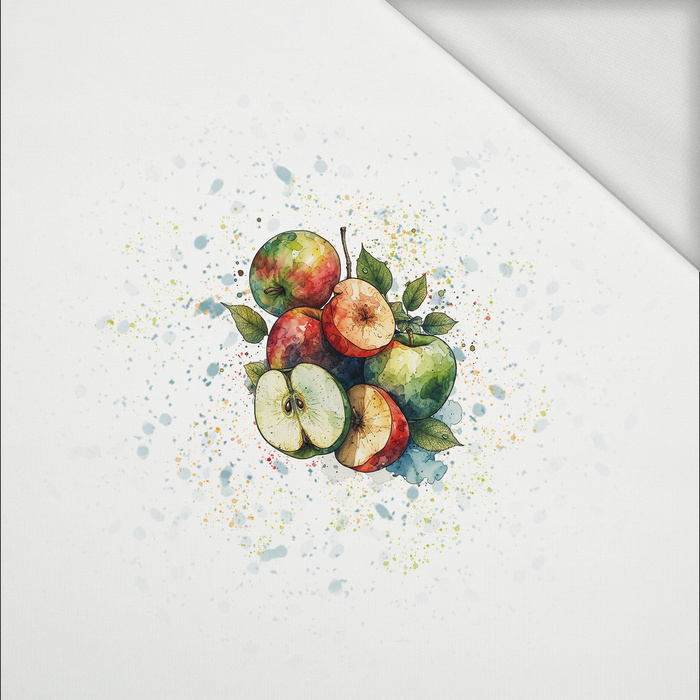 TUTTI FRUTTI APPLE - panel (60cm x 50cm) Sommersweat