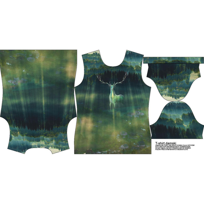 WOMEN’S T-SHIRT - JELNIK BEAST - sewing set M