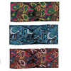 HEADBAND AND HAIR ELASTIC 3KPL - PATTERN 9 - sewing set teenager / adult
