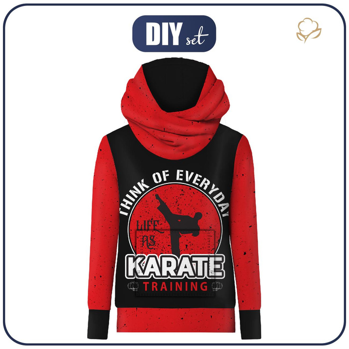 UNISEX HOODIE (HYDRA) - KARATE TRAINING - sewing set XL