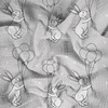 HAPPY BUNNY WZ. 7 - Cotton muslin