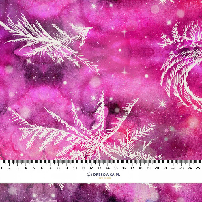 WINTER GALAXY VZ. 1 - teplákovina počesaná s elastanem ITY