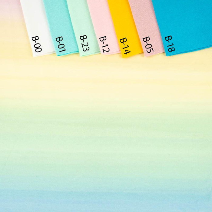 RAINBOW STRIPES XL pat. 2 - Waterproof woven fabric