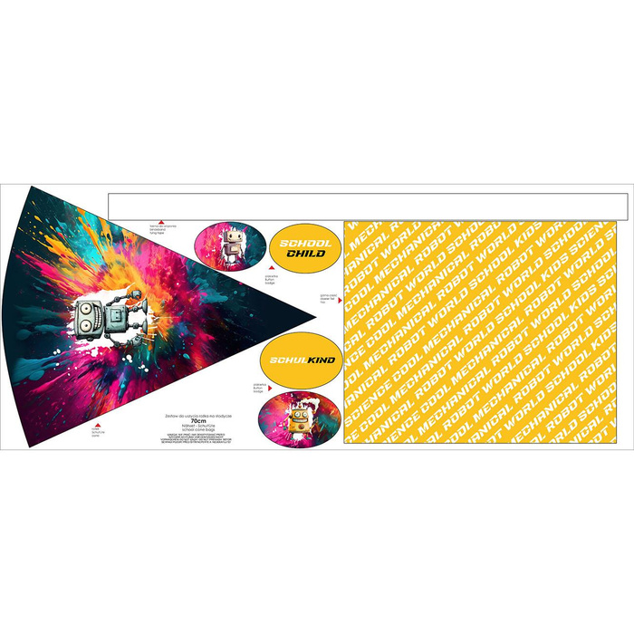 First Grade Candy Cone - ROBOT PAT.8 - sewing set