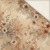 PASTEL FLOWERS WZ. 25 - Slub Weave