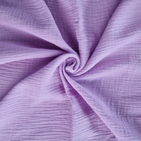 Baumwoll Musselin Double Gauze - VIOLETT