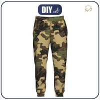 MEN'S JOGGERS (GREG) - CAMOUFLAGE OLIVE - sewing set XXL