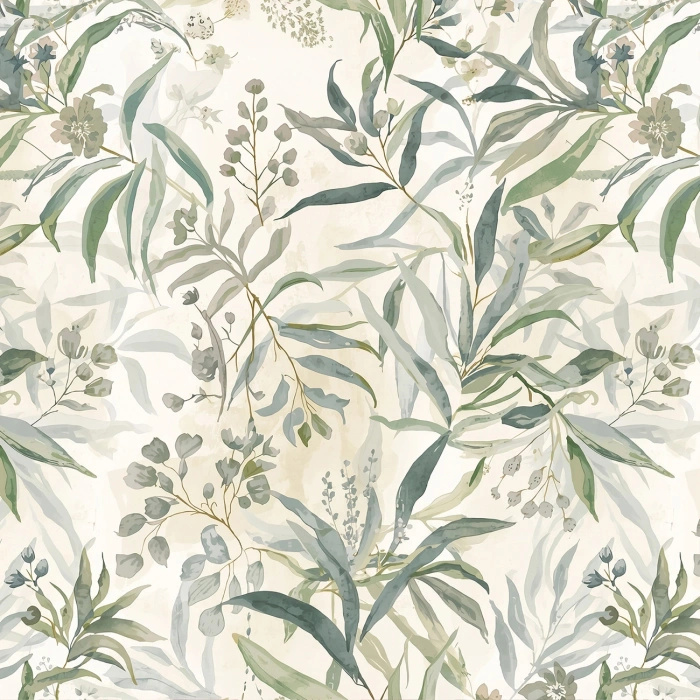 PASTEL FLOWERS WZ. 29 - Minky plyš