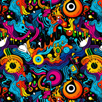 STREET GRAFFITI wz.5 - single jersey