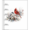 WINTER GARDEN WZ. 14 - panel (60cm x 50cm) Panama 220g