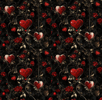 VALENTINE'S DAY 9 - looped knit fabric with elastane ITY