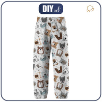 SOFTSHELLOVÉ DĚTSKÉ KALHOTY (YETI) - MEDVÍDCI (MĚSTSKÉ MEDVÍDCI)