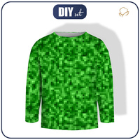 Longsleeve - PIKSELE WZ. 2 / zielony - single jersey (98/104)