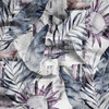 WATERCOLOR LEAVES 2.0 - Cotton muslin