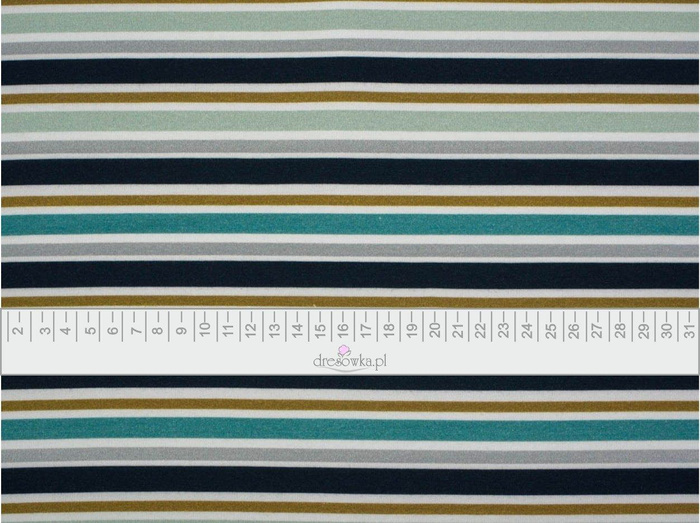 KOALA / stripes - Viscose jersey WE210
