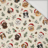 CHRISTMAS PETS WZ. 2 - Jersey wiskozowy