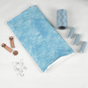 CAMOUFLAGE pat. 2 / light blue - Cotton muslin