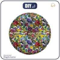 DEKOKISSEN - AQUARELL KLEE - Nähset