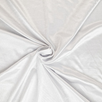 WHITE - lurex knit fabric