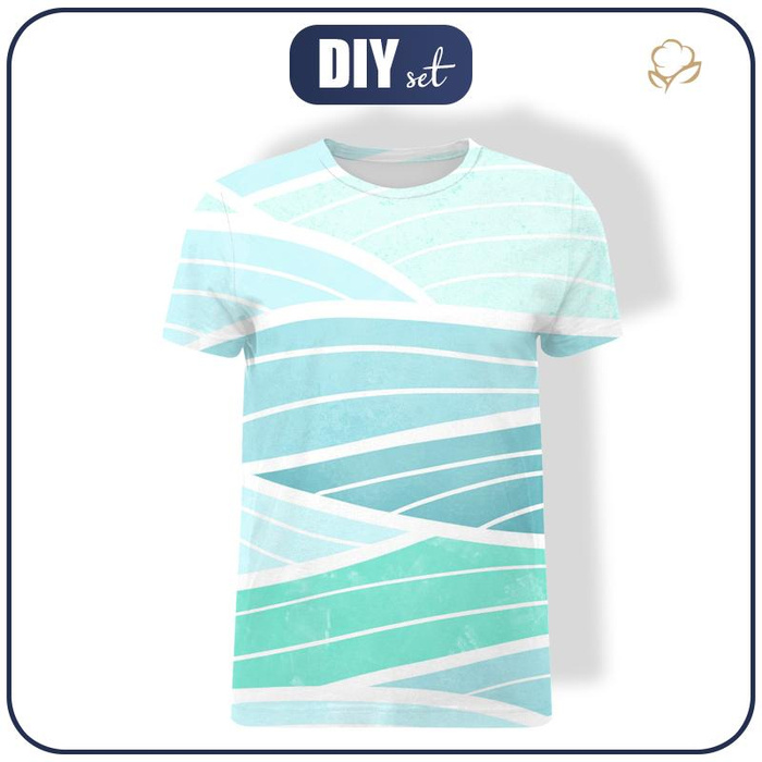 MEN’S T-SHIRT - WAVES No. 2 - single jersey S